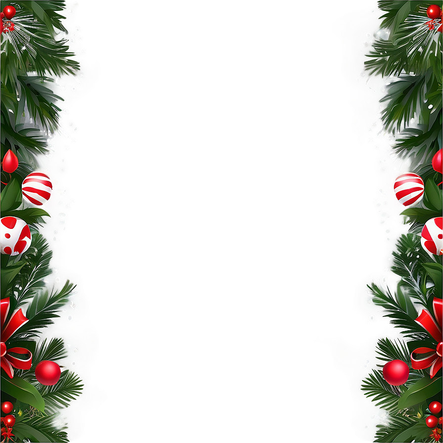 Holiday Border C PNG Image