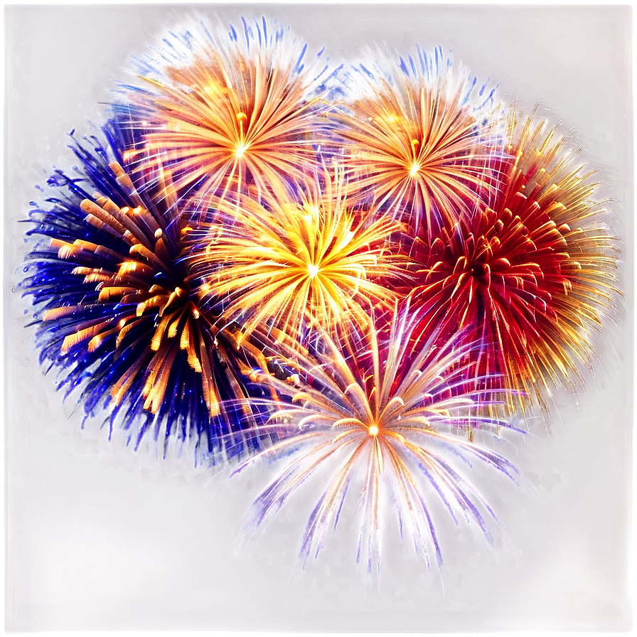 Holiday Fireworks Png Khg53 PNG Image