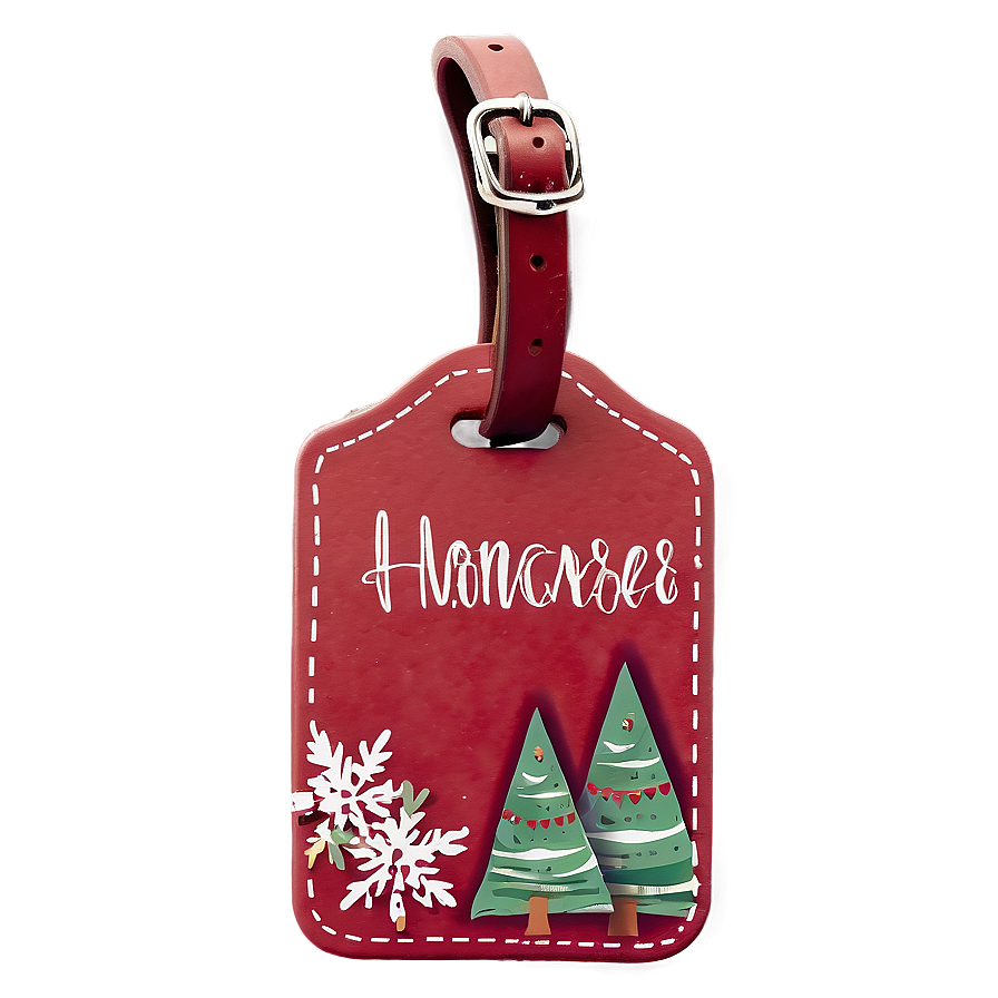 Holiday Luggage Tag Png Nhs PNG Image