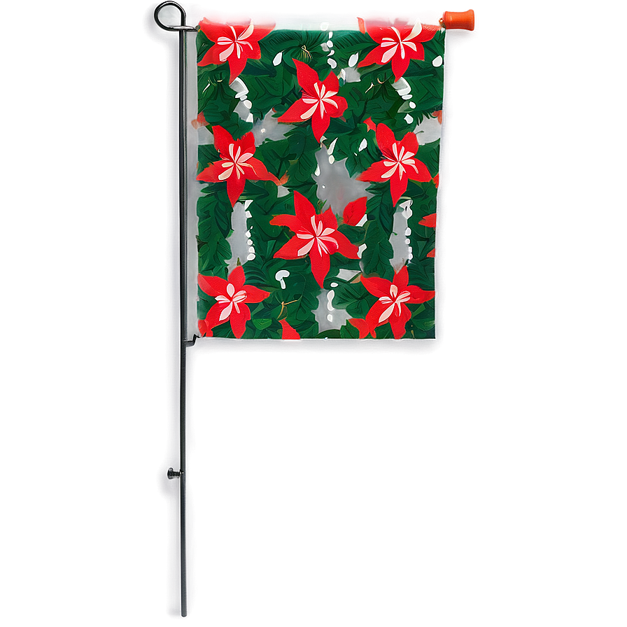 Holiday-themed Garden Flag Png Txe PNG Image