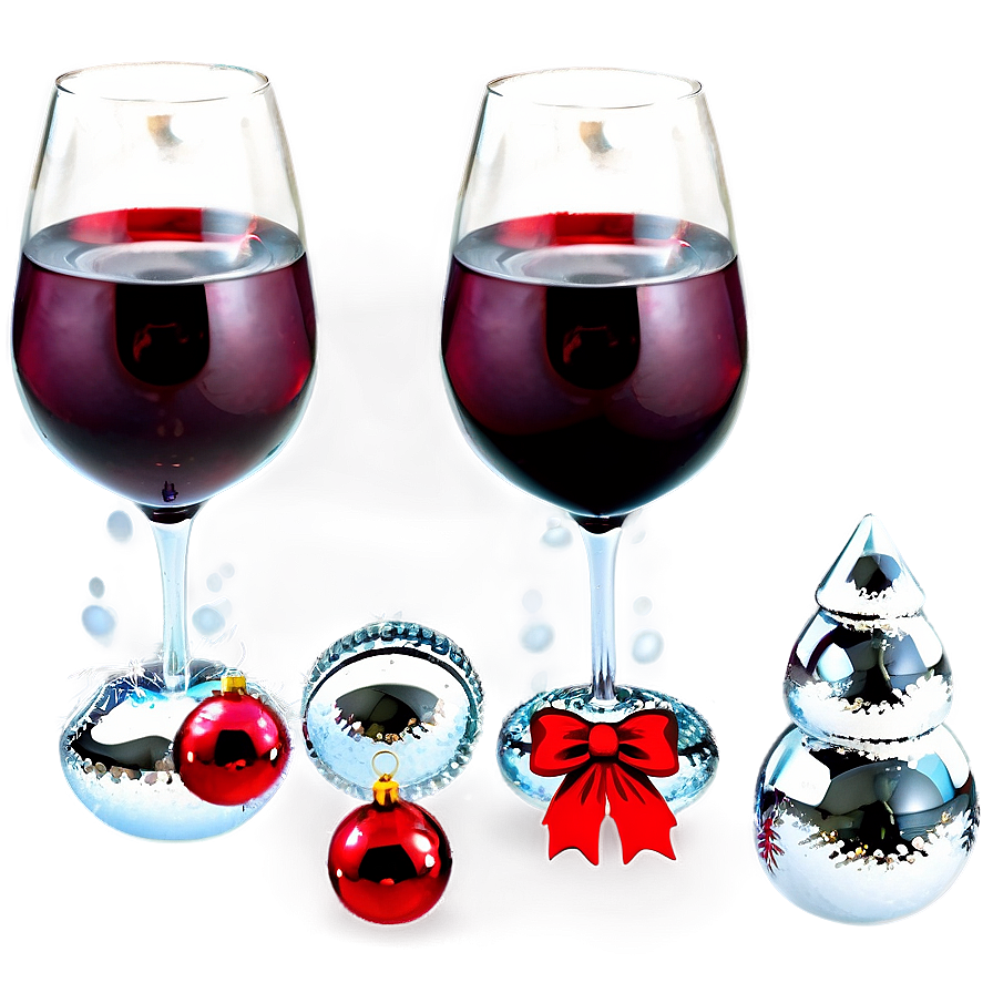 Holiday Wine Glasses Cheer Png Net62 PNG Image