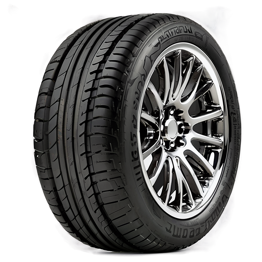 Hollow Spoke Car Wheel Png Ctu PNG Image