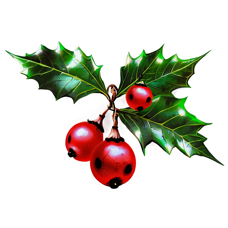 Holly Berries Png Tll PNG Image