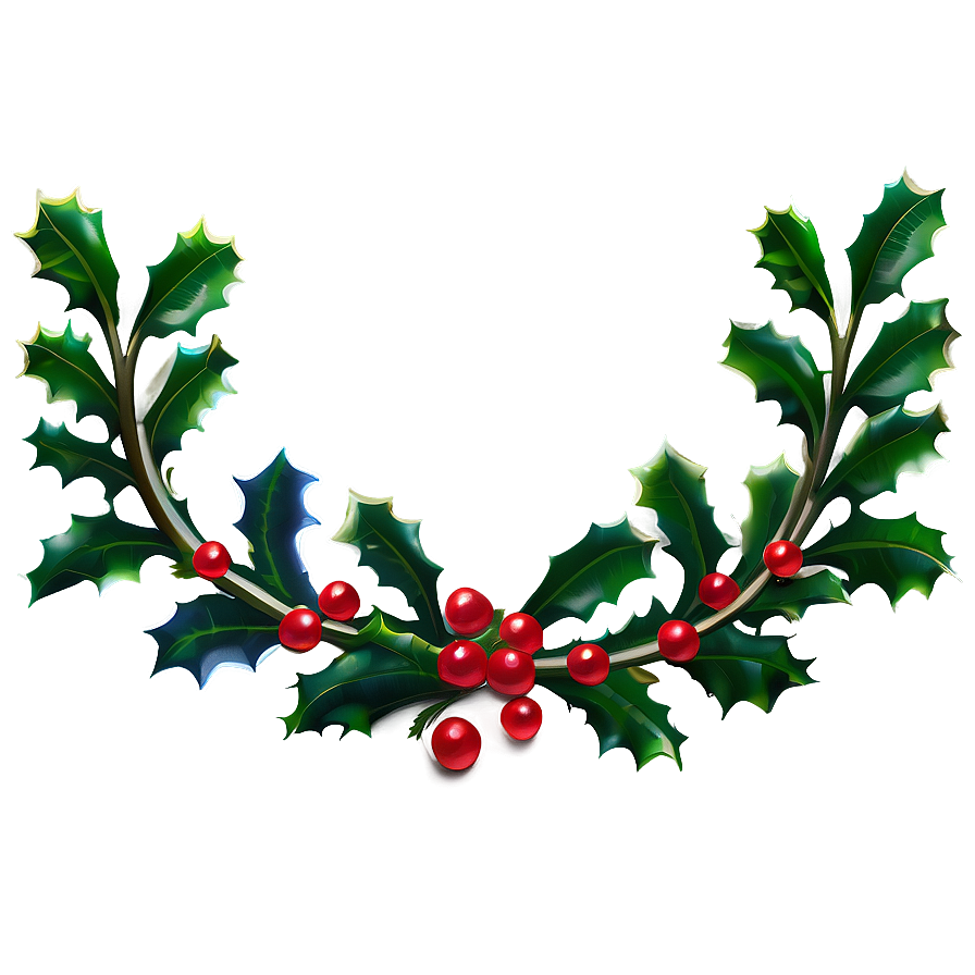 Holly Border Png Wqn PNG Image