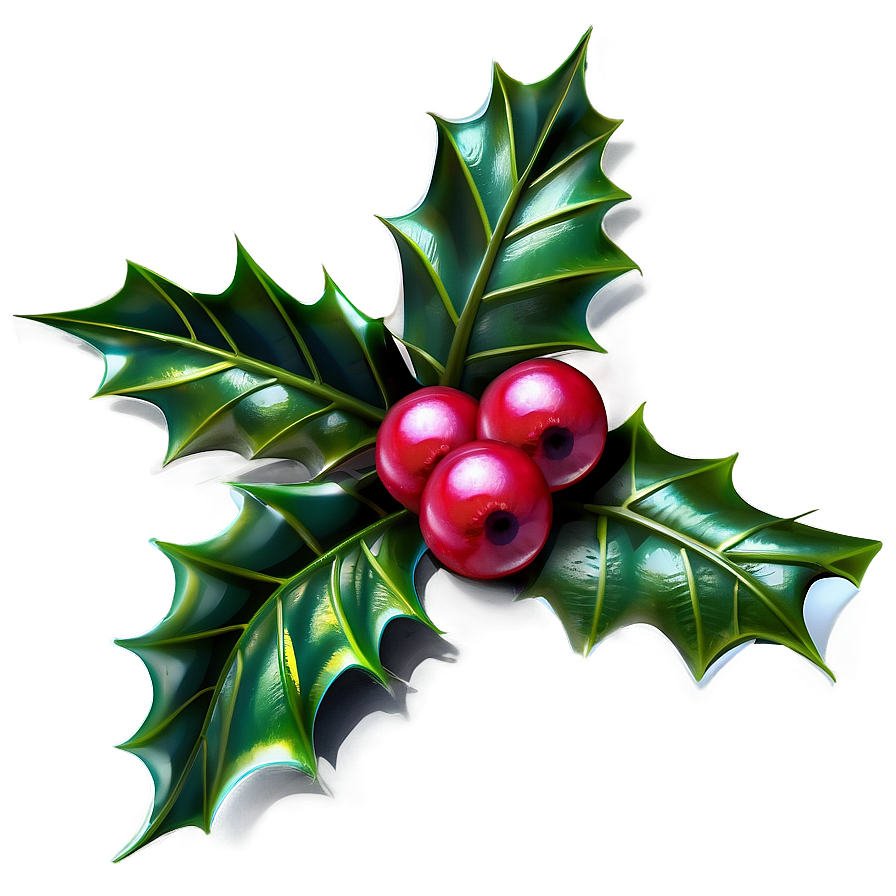 Holly Bunch Png Pdp99 PNG Image