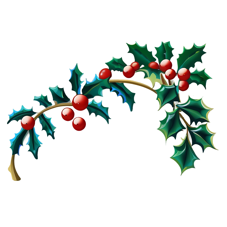 Holly Vector Png Xqf95 PNG Image