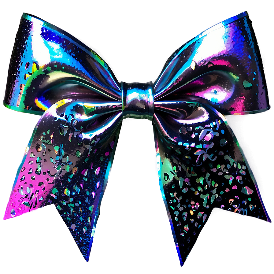 Holographic Cheer Bow Png 81 PNG Image