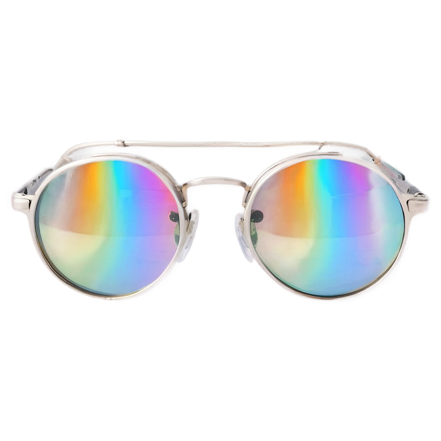 Holographic Glasses Png 6 PNG Image