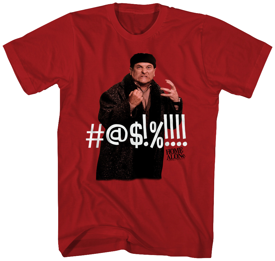 Home Alone Marv Merchandise Tshirt PNG Image