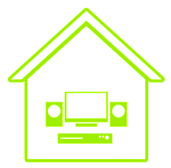 Home Entertainment Icon PNG Image