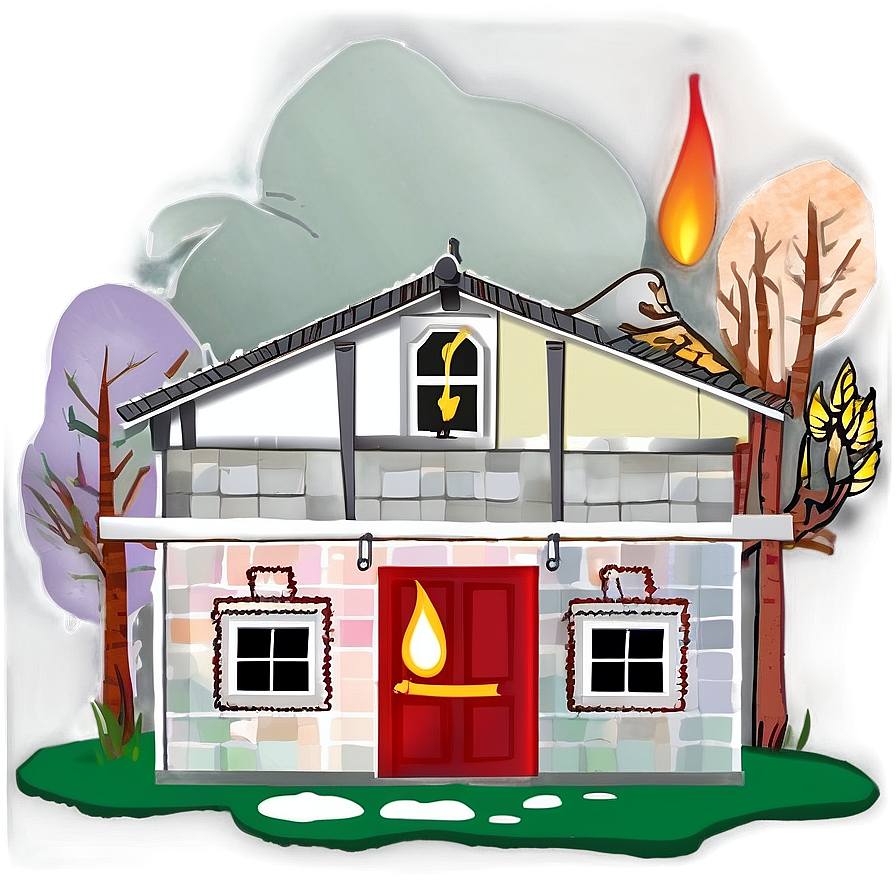 Home Fire Safety Plan Png 05212024 PNG Image