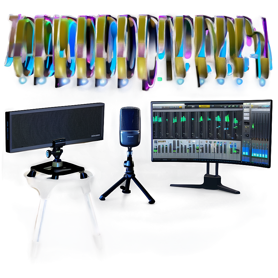 Home Recording Studio Setup Png Ejr19 PNG Image