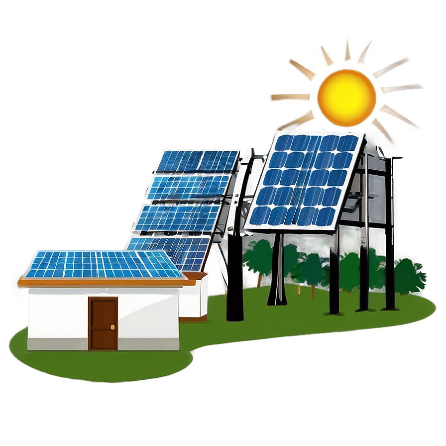 Home Solar Power System Png 05252024 PNG Image