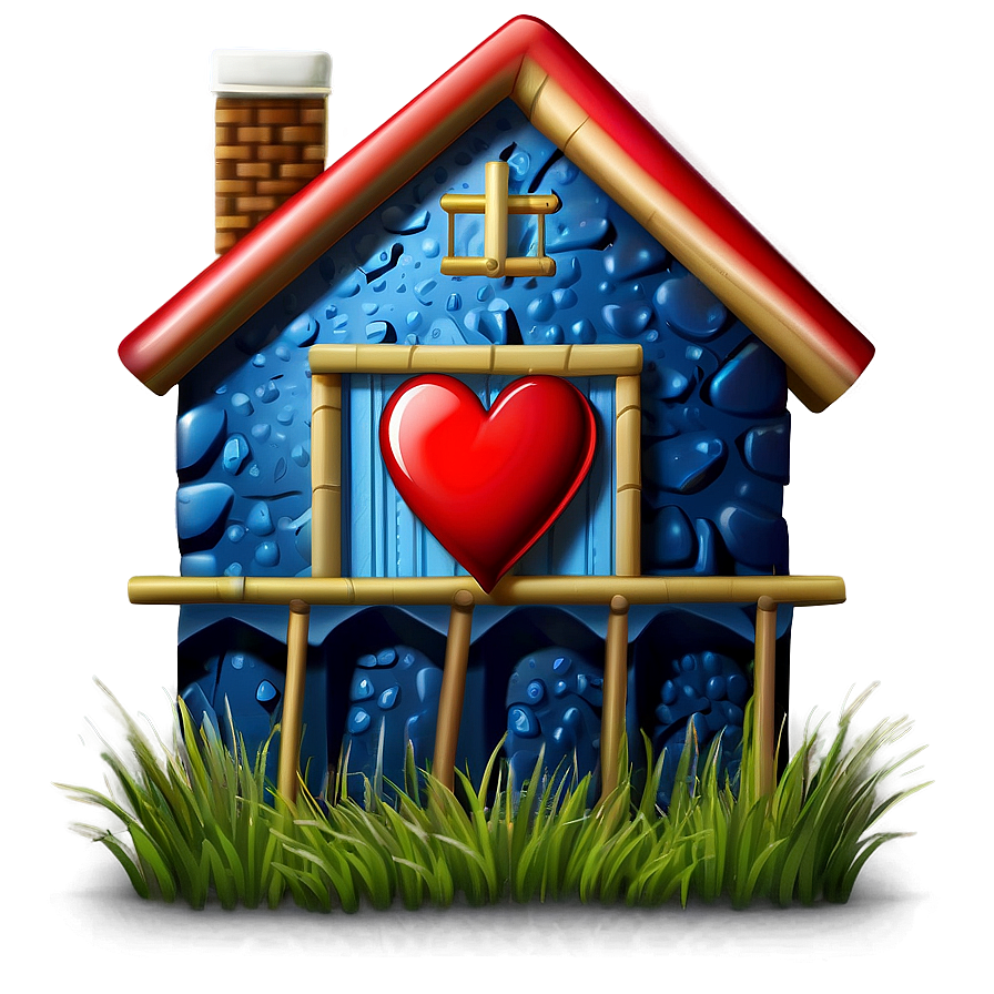 Home With Heart Icon Png 05252024 PNG Image