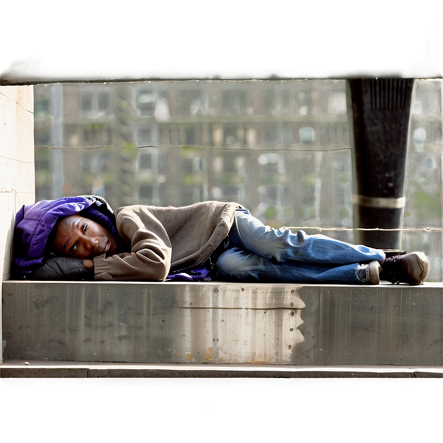 Homeless In The City Png 15 PNG Image