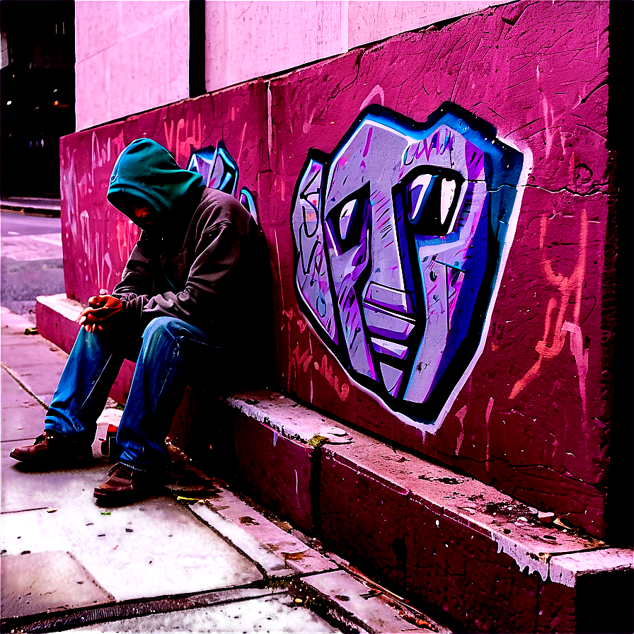 Homeless Street Art Png 14 PNG Image