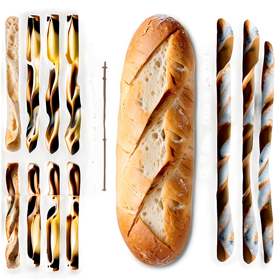 Homemade Baguette Recipe Png 05252024 PNG Image