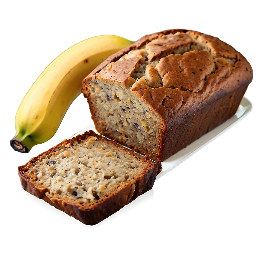 Homemade Banana Bread Png Whx68 PNG Image