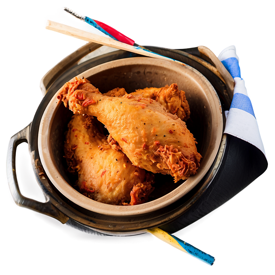 Homemade Fried Chicken Png Jvm PNG Image