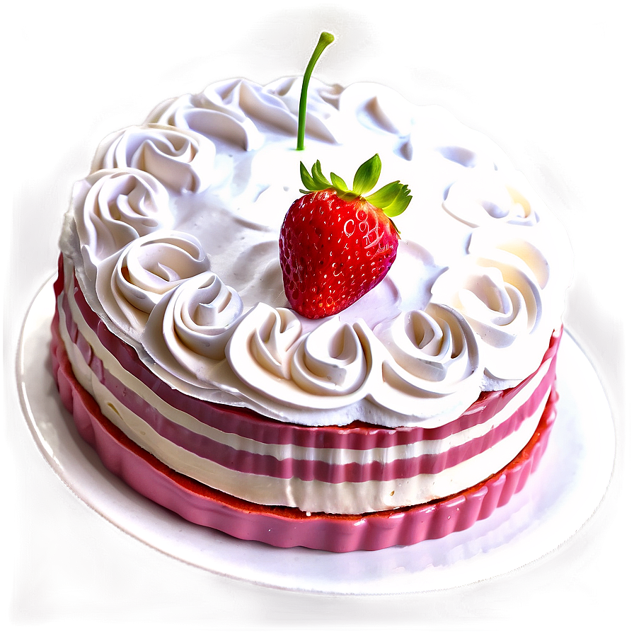 Homemade Strawberry Cake Png 06212024 PNG Image