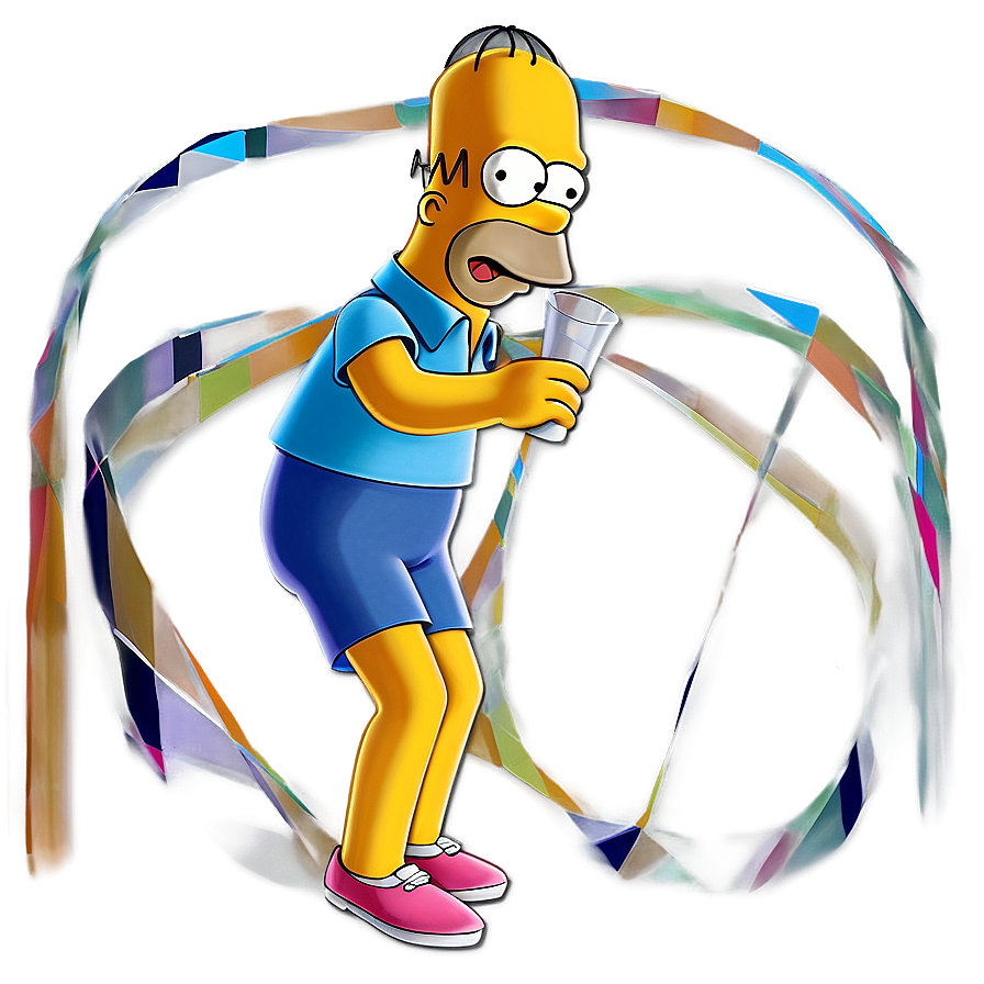 Homer Simpson Classic Pose Png Pix PNG Image