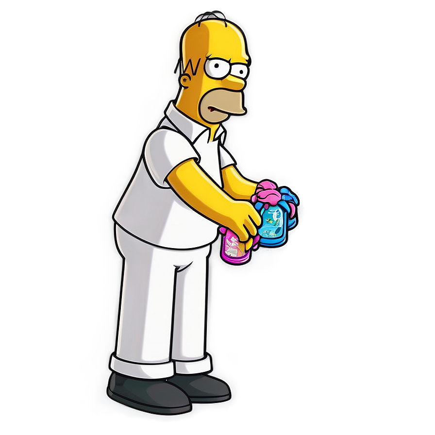 Homer Simpson Family Man Png 24 PNG Image