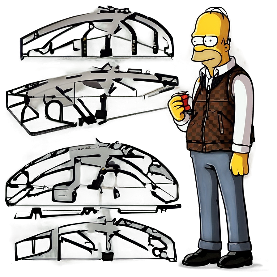 Homer Simpson Springfield Resident Png 29 PNG Image