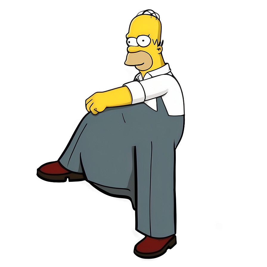 Homer Simpson Springfield Resident Png 31 PNG Image