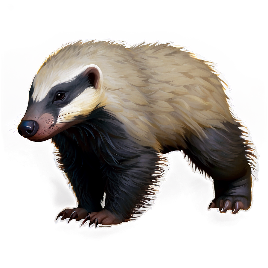 Honey Badger Animal Behavior Png Vfq PNG Image