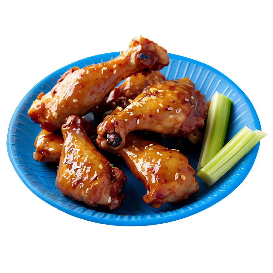 Honey Garlic Chicken Wings Png 17 PNG Image