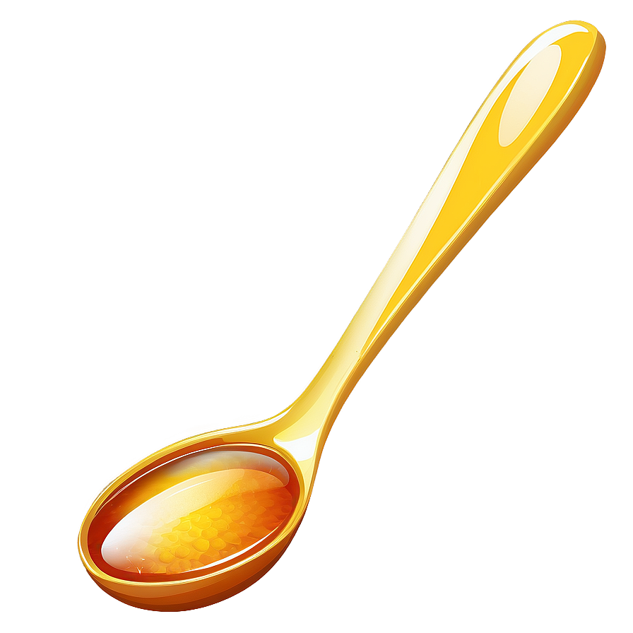 Honey In Spoon Png 05242024 PNG Image