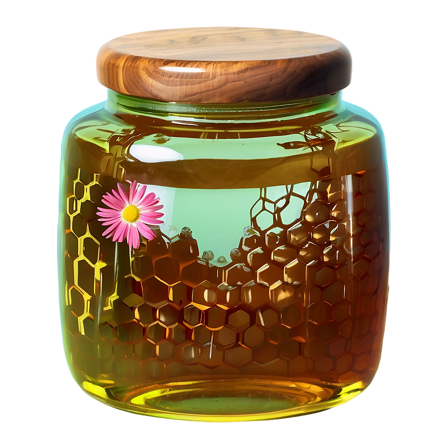 Honey Jar In Sunlight Png Ive95 PNG Image