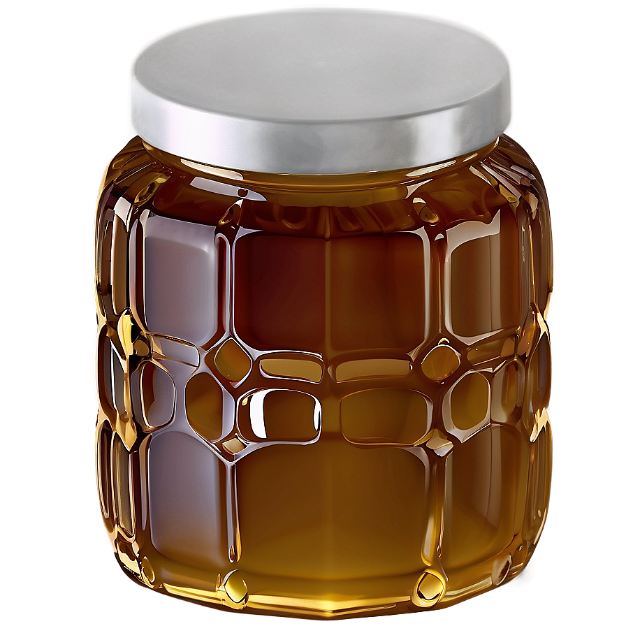 Honey Jar With Handle Png Riw26 PNG Image