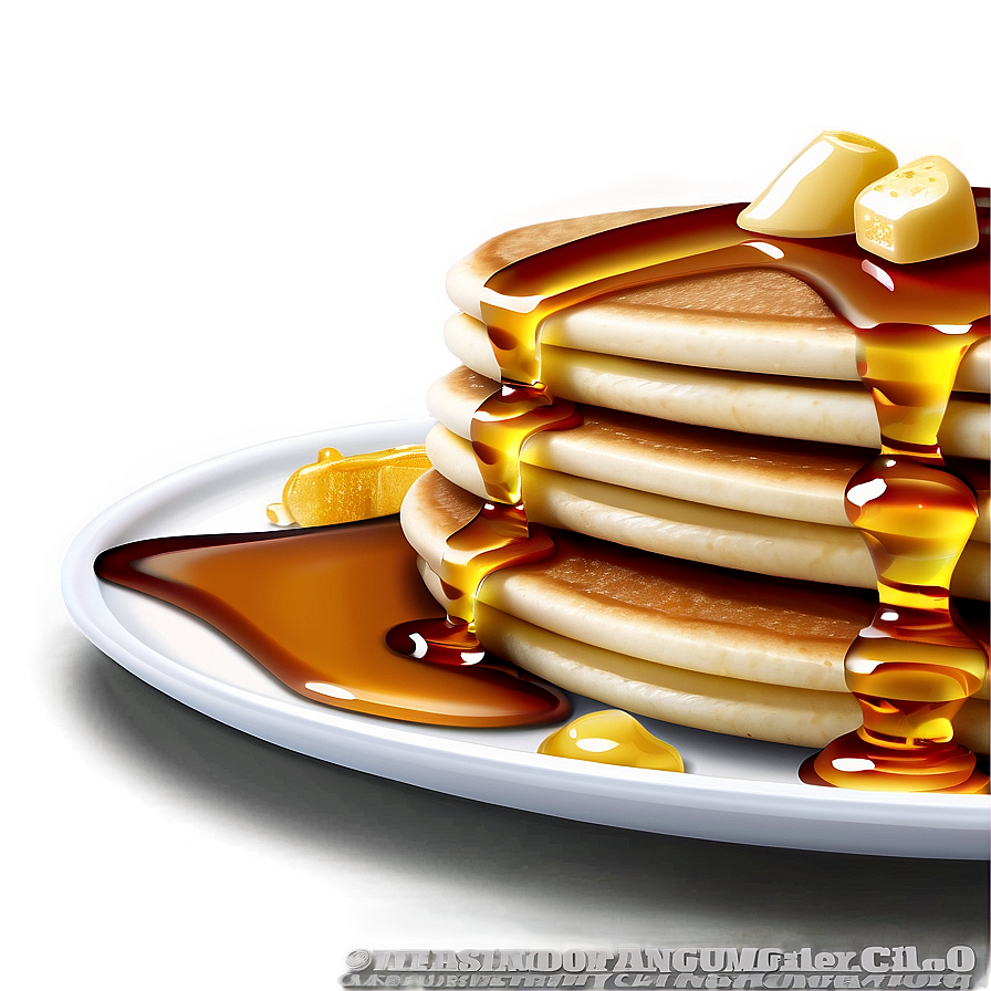 Honey On Pancakes Png Smd91 PNG Image