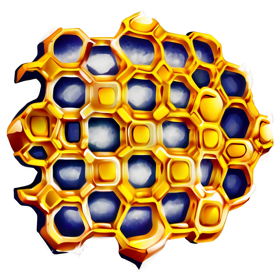 Honeycomb Grid Png Tia PNG Image