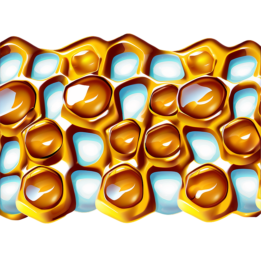 Honeycomb Illustration Png Lff5 PNG Image