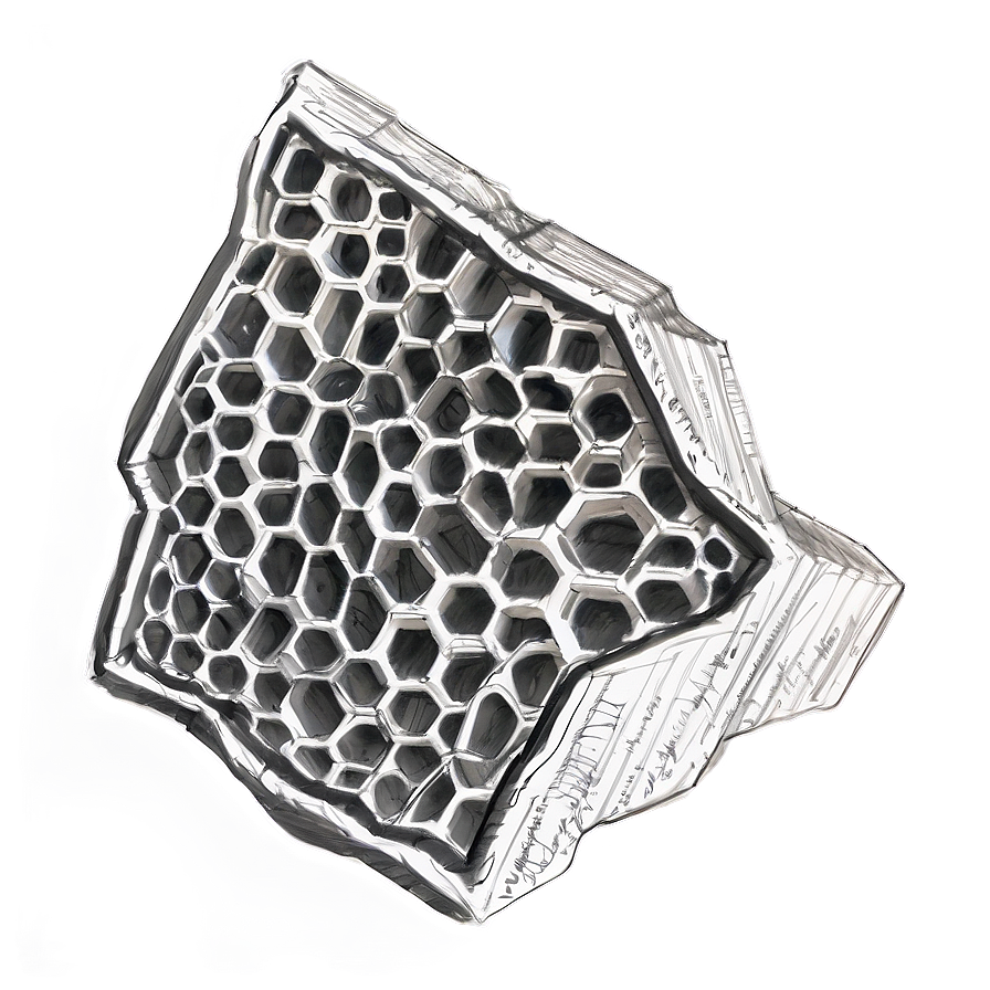 Honeycomb Sketch Png Bdx PNG Image