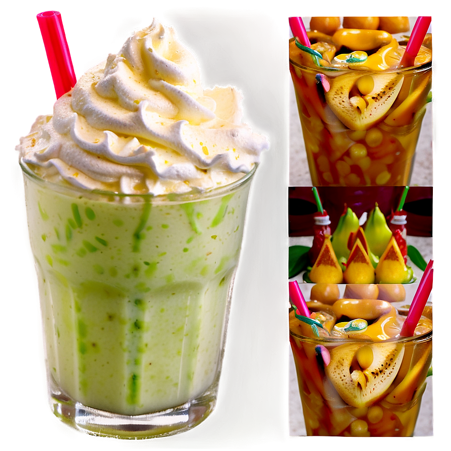 Honeydew Milkshake Png Pgi PNG Image