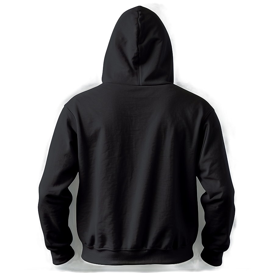 Hoodie Mockup Back View Png Qyg PNG Image