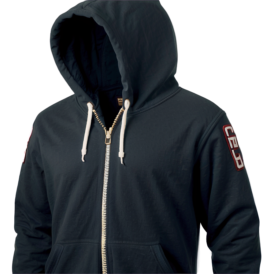 Hoodie With Zipper Png 05242024 PNG Image