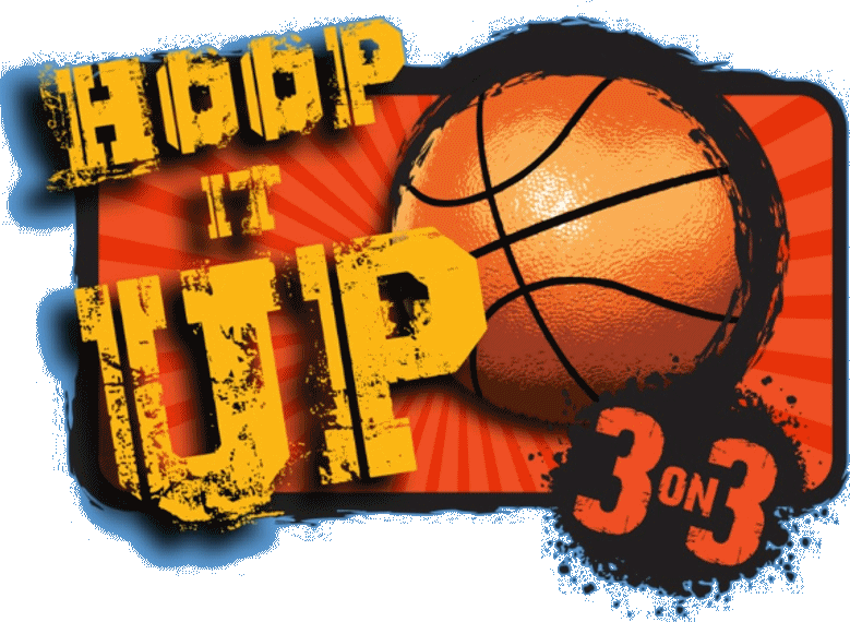 Hoop It Up3on3 Basketball Logo PNG Image