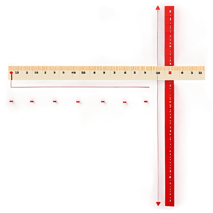 Horizontal Number Line Design Png 06132024 PNG Image