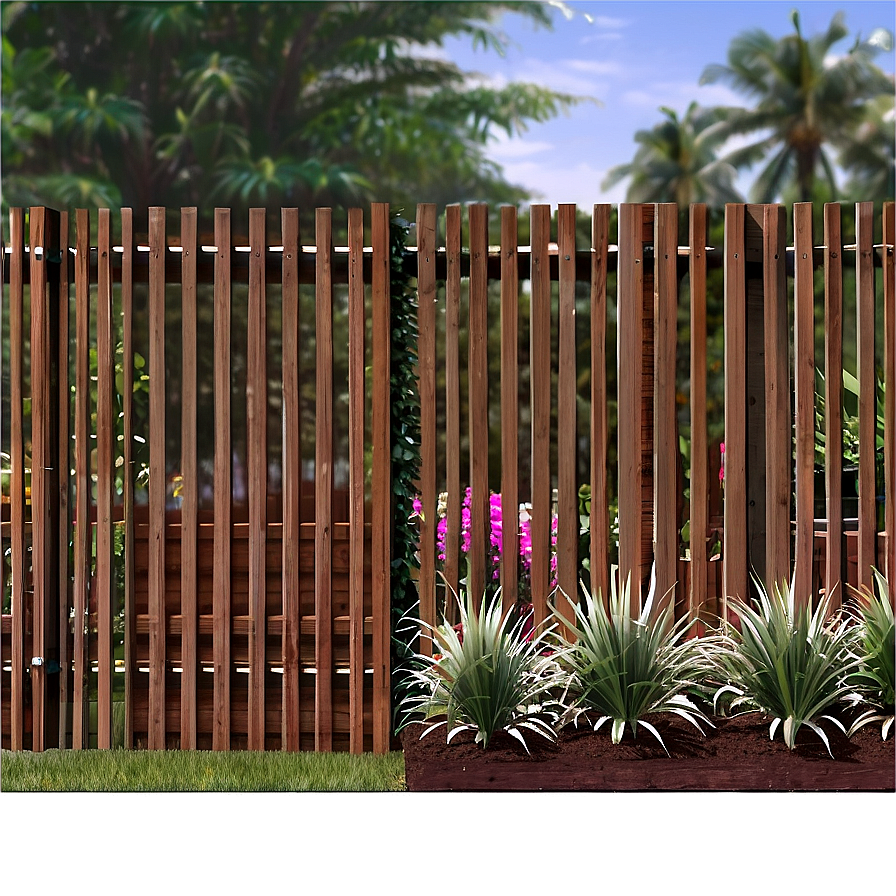 Horizontal Slat Fence Png Ifi67 PNG Image