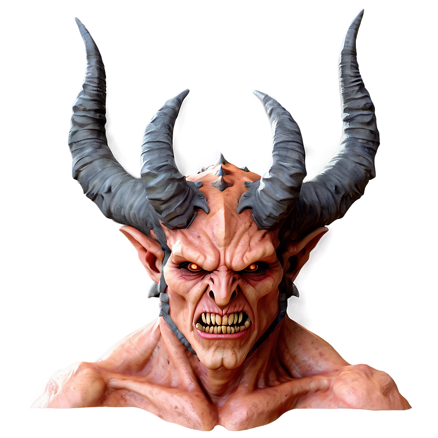 Horned Demon Graphic Png 18 PNG Image