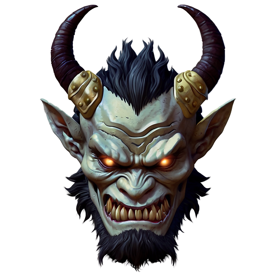 Horned Oni Drawing Png Nek88 PNG Image