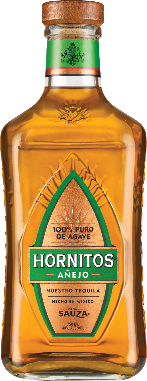 Hornitos Anejo Tequila Bottle PNG Image