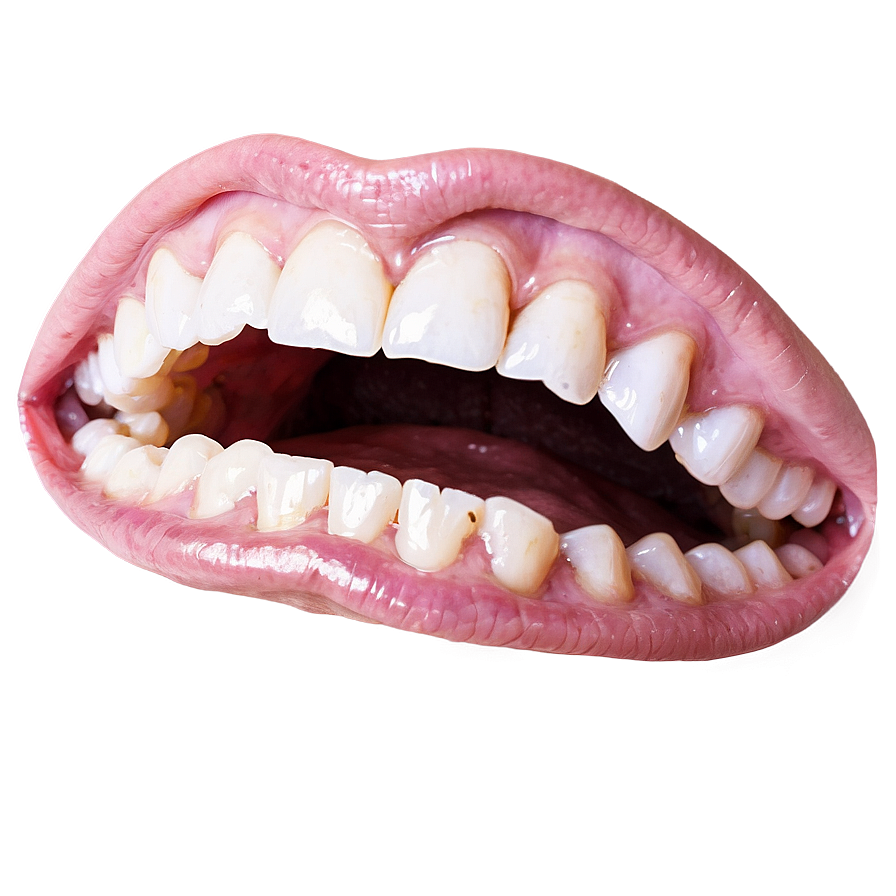 Horrific Mouth Composition Png 06212024 PNG Image