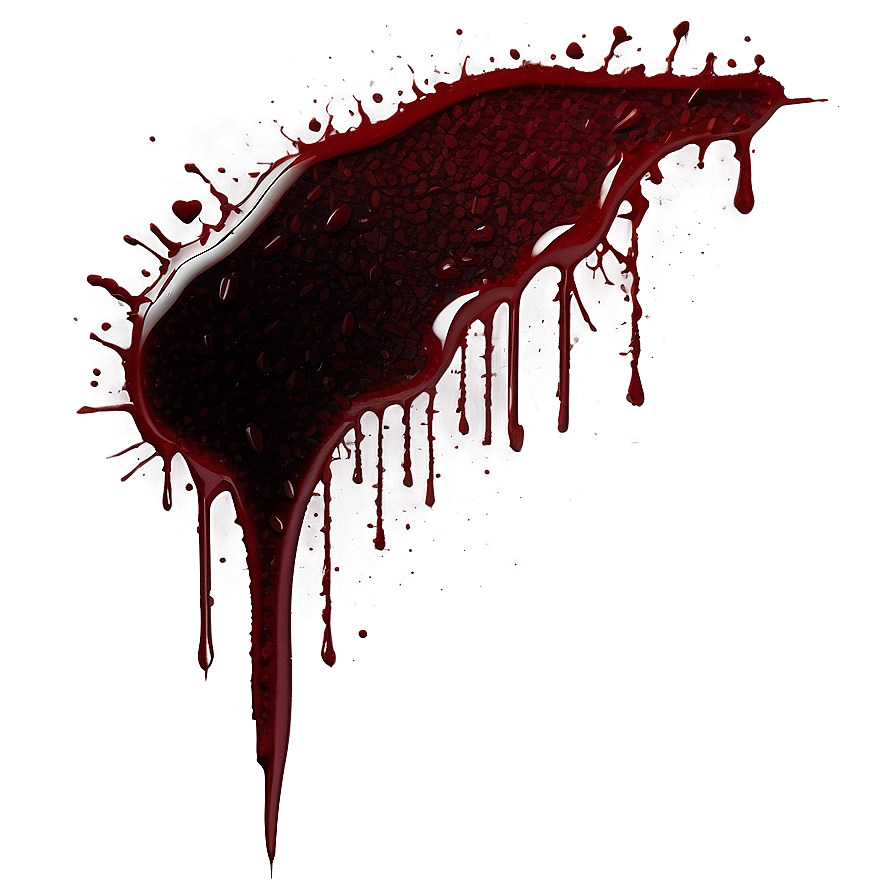 Horror Blood Spatter Png Ucw30 PNG Image