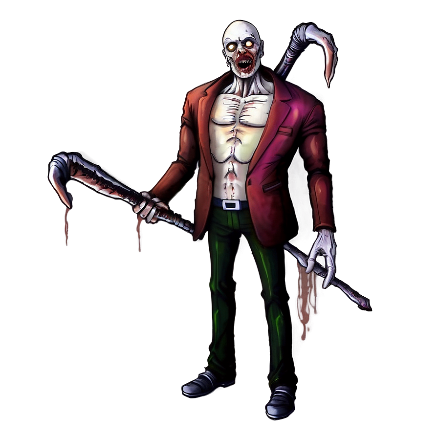 Horror Figure Art Png 8 PNG Image