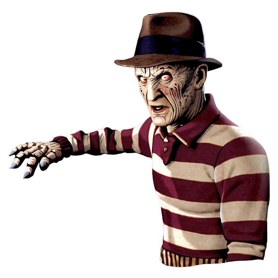 Horror Icon Freddy Krueger Png 05232024 PNG Image